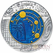 Austria COSMOLOGY series Silver-Niobium coin 25 Euro 2015