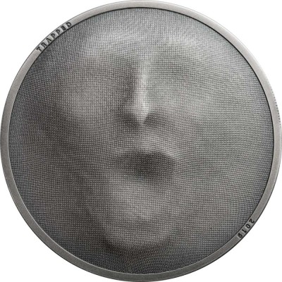 Cook Islands TRAPPED (face) series TRAPPED $5 Silver Coin 2019 Antique finish Smartminting 1 oz