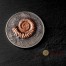 Mongolia AMMONITE Series EVOLUTION OF LIFE Silver Coin 500 Togrog Antique finish 2015 Rose gold plated Sensational High Relief Smartminting 1 oz