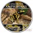 Cook Islands Colorful Amphibians series Frogs Cu-Ni with Handcrafted Cold-enamel-application $0.50 Ten Coin Set 2000
