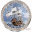 East Caribbean States Famous Sailing Ships series I Cu-Ni with Handcrafted Cold-enamel-application $2.5 Ten Coin Set