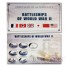 Tokelau "Battleships of World War II" series $6 Cupro-Nickel Set 2013 Six Oval Colored Coins 12 oz