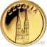 Liberia CROATIA $12 "European Collection" series Gold coin 2008 Proof