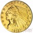 USA INDIAN HEAD-INDIAN CHIEF $2.5, $5, $10 Three Gold Coin Set 1907-1933