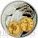 Niue Island VENUS AMOR $1 Aureus series Gold Printing Silver Coin 2014 Proof