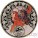 Niue Island LEO $1 Painter Alphonse Mucha Zodiac series Colored Silver Coin 2011 Proof