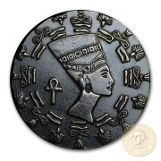 QUEEN NEFERTITI series RELIC Silver Coin-Bar 2020 Antique finish 1/10 oz