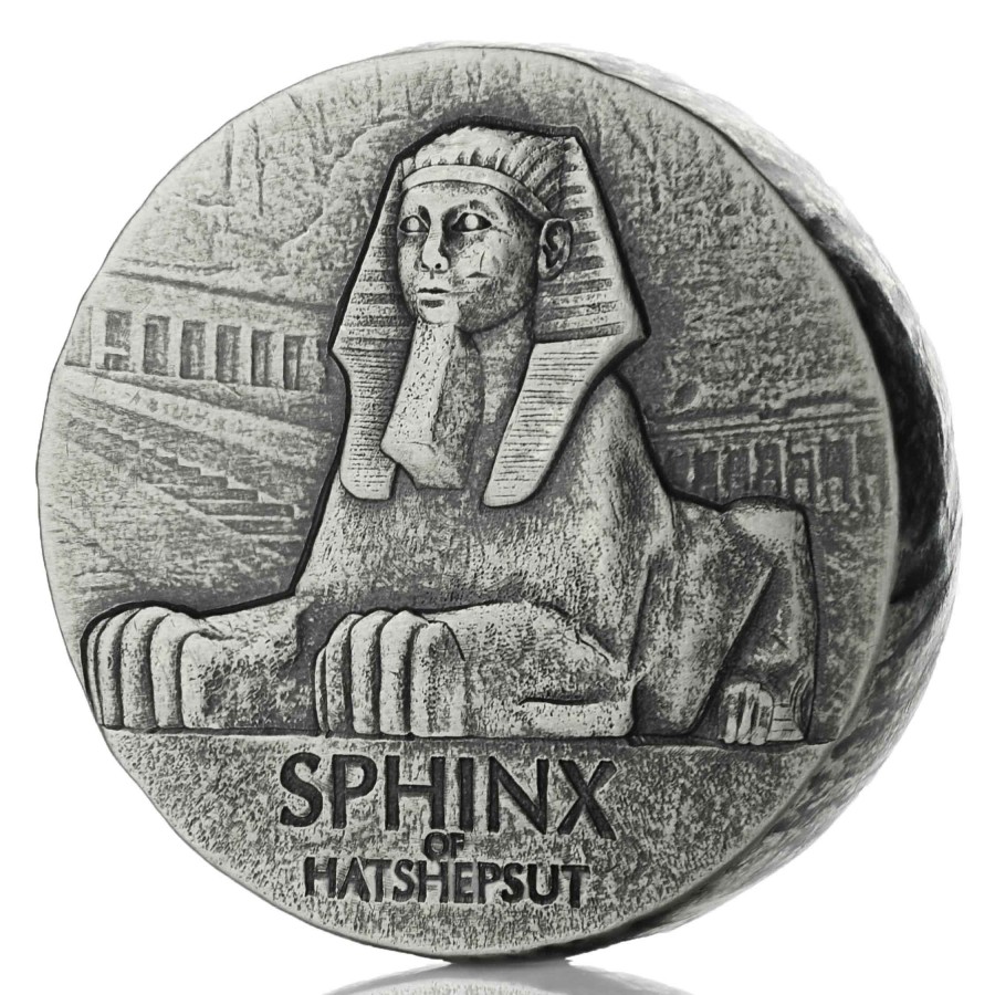 Republic of Chad SPHINX series EGYPTIAN RELIC Silver coin 3000 Francs