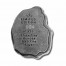 BIGFOOT-Yeti-Sasquatch 3 oz Silver Coin-Bar 2020 Antique finish