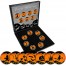 USA HALLOWEEN 7 x 25 Cents/Quarter Copper-Nickel Seven Coin Collection Set Cold Enamel 2008