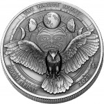 USA 1 oz Moon Spirit Owl OGLALA SIOUX TRIBE Series SIOUX INDIAN - NATIVE AMERICAN SOVEREIGN NATIONS $1 Silver coin 2023