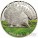 Cook Islands Kiwi $5 Flightless Birds series Partly Colored Silver coin High Relief 2014 Proof 1 oz