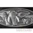 Tanzania AFRICAN ELEPHANT series HIGH RELIEF ANIMALS 1000 Shillings Silver Coin 2016 Smartminting Antique and Proof finish High Relief 1 oz