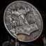 Cook Islands THOR's HAMMER MJOLLNIR Silver Coin $10 Antique finish 2017 Ultra High Relief Smartminting technology 2 oz
