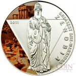 Togo ZENOBIA series GREATEST SHE WARRIORS Silver Coin 500 Francs 2011 Proof