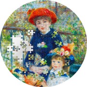 Palau TWO SISTERS - RENOIR series MICROPUZZLE TREASURES $20 Silver Coin 2020 Proof 3 oz