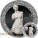 Palau VENUS DE MILO - APHRODITE series ETERNAL SCULPTURES $10 Silver Coin High Relief Smartminting Technology Special Black Proof Finish 2017 Marble effect 2 oz