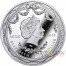 Niue Island IMPERIAL DESK CLOCK by Carl Faberge series ART OF FABERGE $1 Silver Coin 2018 Clock shaped insert Proof 1 oz