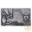 Republic of Cameroon THE LAST SUPPER by Leonardo da Vinci Silver coin 2000 Francs High relief 2019 Antique finish 2 oz