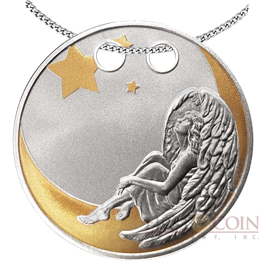 Republic of Cameroon LOVE ANGEL 500 Francs Silver Coin-Trinket