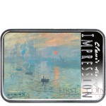 Niue Island IMPRESSION CLAUDE MONET series IMPRESSIONISM - EVANESCENT IMAGES and SOUNDS $1 Silver Coin 2018 Proof