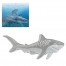 Solomon Islands TIGER SHARK series HUNTERS OF THE DEEP $2 Silver Coin 2020 Shark shaped Proof 1 oz