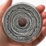 Niue Island VOLCANO ERTA ALE ETHIOPIA series VOLCANOES Silver coin $2 Real lava inlay Ultra High Relief Concave Convex shape 2014 Antique finish 2 oz