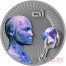 Niue Island NGC-70 ARTIFICIAL INTELLIGENCE series CODE OF THE FUTURE $2 Silver coin 2016 Glow in Dark Antique finish 2 oz