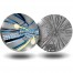 Niue Island SPEED OF LIGHT series CODE OF THE FUTURE $2 Silver coin 2016 Glow in Dark Antique finish 2 oz