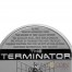 TERMINATOR T-800 CYBERDYNE SYSTEM Silver 99.9% coin round Proof 1 oz