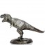 TYRANNOSAURUS REX T-REX series THE LOST WORLD 3D Solid Silver Statue Antique finish 8.7 oz