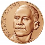 USA US MINT BARACK OBAMA series PRESIDENTS Coin Medal Bronze Small #1