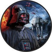 Niue Island IMPERIAL AT-AT WALKERS series DARTH VADER STAR WARS $2 Silver Coin 2017 Ruthenium plated 1 oz