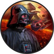 Niue Island TIE INTERCEPTOR STARFIGHTER series DARTH VADER STAR WARS $2 Silver Coin 2017 Ruthenium plated 1 oz