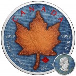 Canada JEANS MAPLE LEATHER LABEL Canadian Maple Leaf series THEMATIC DESIGN $5 Silver Coin 2017 High quality 1 oz