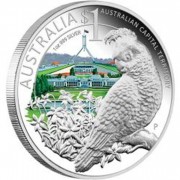 Australia COCKATOO ACT - ANDA Celebrate Australia $1 Silver Coin 2011 Proof 1 oz
