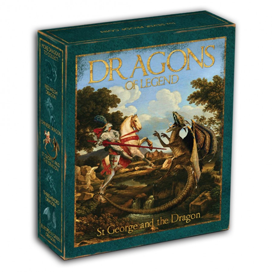 Tuvalu St. GEORGE and the DRAGON series Dragons of Legend $1