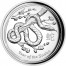 Australia YEAR OF THE SNAKE Lunar Calendar $1 Silver coin 2013 Ultra high relief Proof 1 oz