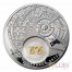 Belarus "Zodiac Signs" 12 Coin Set Silver 240 Rubles Gilded with elements 2013 Proof ~11 oz