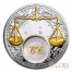 Belarus "Zodiac Signs" 12 Coin Set Silver 240 Rubles Gilded with elements 2013 Proof ~11 oz