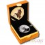 Niue Javanese Cat Silver Coin Man's best friends - Cats Series $1 Colored 2014 Proof with Swarovski