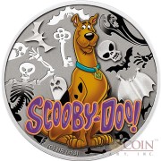 Niue Scooby–Doo $1 Silver Coin Cartoon Characters series Colored 2013 Proof