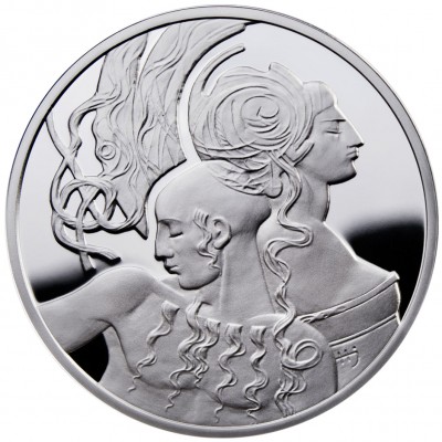 Niue Island SAMSON AND DELILAH series FAMOUS LOVE STORIES $1 Silver Coin 2010 Proof 