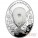 Niue Island Pansy Egg $2 Imperial Faberge Eggs series 56.56 g Silver Coin 2011 Oval  Zircon Proof 1.8 oz