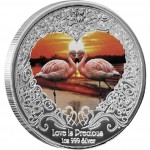Niue Island LOVE IS PRECIOUS $1 Silver Coin 2011 Proof 1 oz