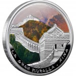 Andorra THE GREAT WALL IN CHINA Series WONDERS OF THE WORLD 10 Diner Silver Coin 2009