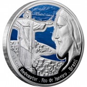 Andorra CHRIST THE REDEEMER Series WONDERS OF THE WORLD 10 Diner Silver Coin 2009