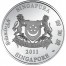 Singapore CYMBIDIUM FINLAYSONIANUM $5 NATIVE ORCHIDS OF SINGAPORE series Silver Coin 2011 Proof 1 oz