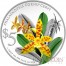 Singapore NATIVE ORCHIDS OF SINGAPORE series $10 Two Colored Silver coin set 2014 Proof 2 oz
