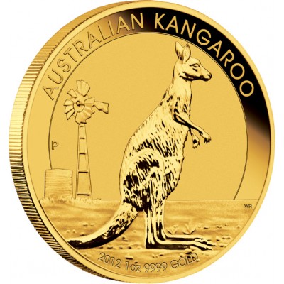 Gold Bullion Coin AUSTRALIAN KANGAROO 2012 - 1 oz